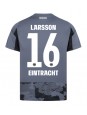 Billige Eintracht Frankfurt Hugo Larsson #16 Tredjedrakt 2025-26 Kortermet